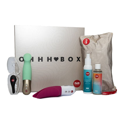 Fun Factory OOH Box: Ultimate Pleasure Kit for Women - BE.ONE, Volta, Sundaze - Vibrating, Pulsating, and Sensual Finger Action - Pink