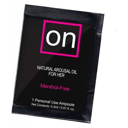 Introducing the SensaPleasure ON Arousal Oil - Arousal Enhancing Botanical Formula for Women - Model X3 - Intensify Pleasure, Boost Sensation, Increase Lubrication - Pink - Adult Naughty Store