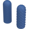 Arcwave Ghost Reversible Textured Stroker - Model G-2021 - Male Masturbation Toy - Dual Pleasure Surfaces - Blue - Adult Naughty Store