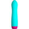 Introducing the Exquisite RORA Turquoise Liquid Silicone Rotating Bullet Vibrator - Model R-360X, for Sensational Pleasure and Delight! - Adult Naughty Store