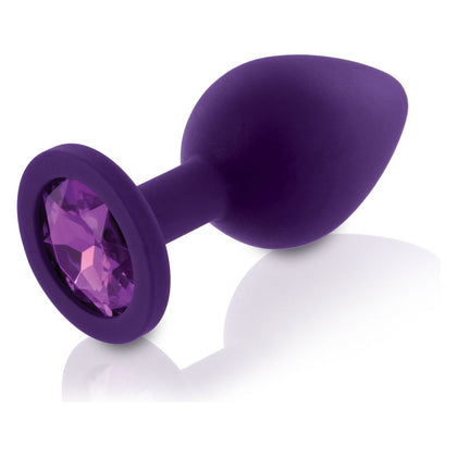 Euphoria Silicone Booty Plug Set - Model BPS-300 - Unisex Anal Pleasure - Purple - Adult Naughty Store