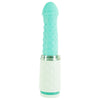 Pillow Talk Feisty Thrusting Massager Teal - Powerful Pleasure for Unforgettable Sensations - Adult Naughty Store