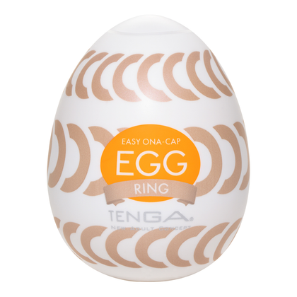Egg Wonder Ring Male Masturbator - The Ultimate Pleasure Device for Men - Model EWR-1001 - Intense Stimulation for Solo or Partner Play - Black