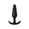 Introducing the SensiPleasure™ F-31: 100% Silicone Plug Black M - The Ultimate Comfort for All-Day Pleasure! - Adult Naughty Store