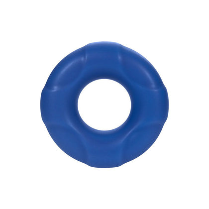 Silicone Pleasure Enhancer - F-33 17mm Liquid C-Ring Blue - Men's Cock Ring for Intensified Sensations - Adult Naughty Store