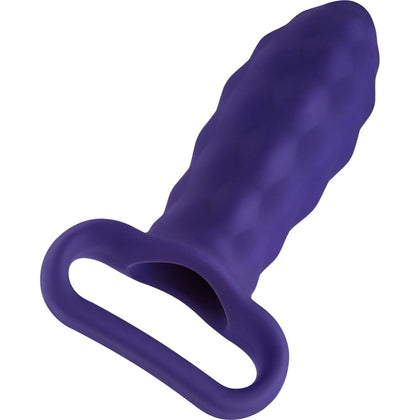 Versa P Bumpy Ride Silicone Sleeve - Dark Purple - Adult Naughty Store