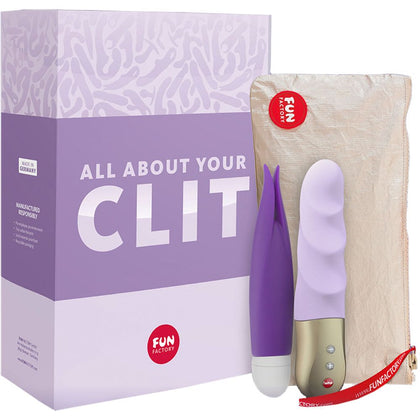 Introducing the FunFactory STRONIC PETITE Clit Box - Model S1: The Ultimate Hands-Free Thrusting Mini Pulsator for Women's Pleasure in Sensational Purple