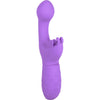 Introducing the Passionate Pleasures Rechargeable Butterfly Kiss - Purple: A Luxurious Intimate Massager for Women - Adult Naughty Store