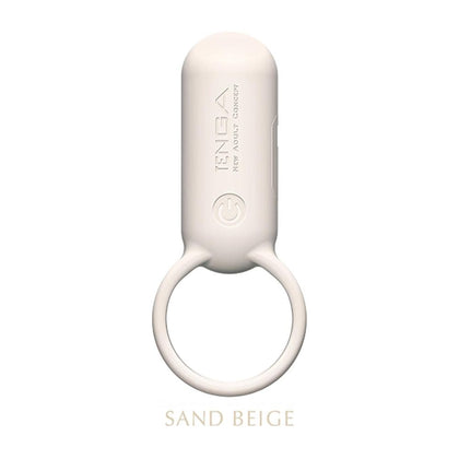 Tenga SVR- Sand Beige Smart Vibe Ring for Enhanced Clitoral Stimulation