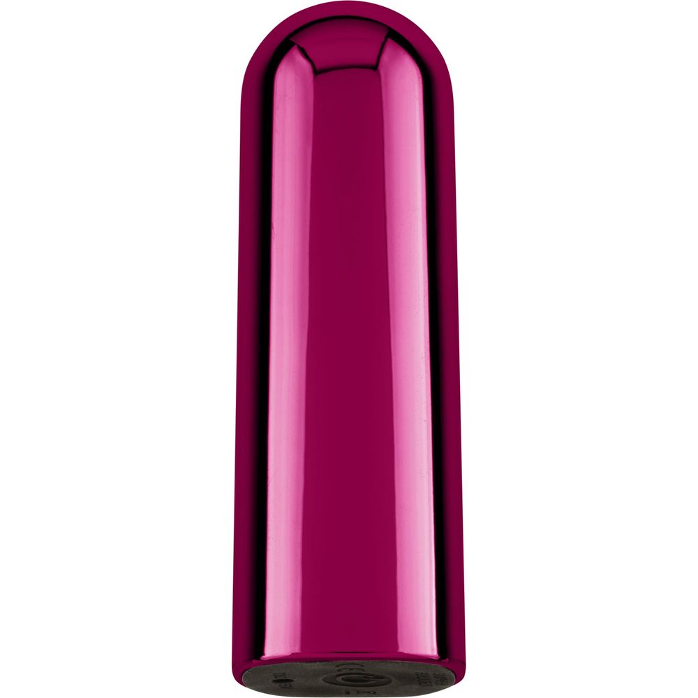 Glamâ¢ Pink Power Bullet - 10 Function Vibrating Massager for Women - Intense Stimulation for Pleasure in a Travel-Ready Design