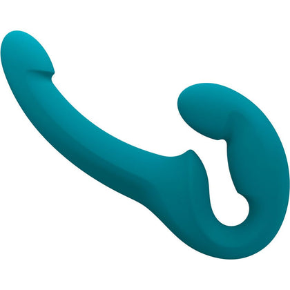 Introducing the Lite Deep Sea Blue Flexible Double Dildo for Two - Model LDSD-2G!