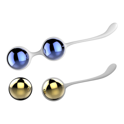 Introducing the Luxurious Yani Aluminium Kegel Balls Set - Model YN-2001: A Versatile Pleasure Companion for Progressive Exercisers - Unleash Your Sensual Potential with Confidence and Style!