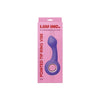 Introducing Luxe Pleasure PT16 Pointed Tip Ring Vibrator Model 16P for Women - Purple G-Spot Stimulator