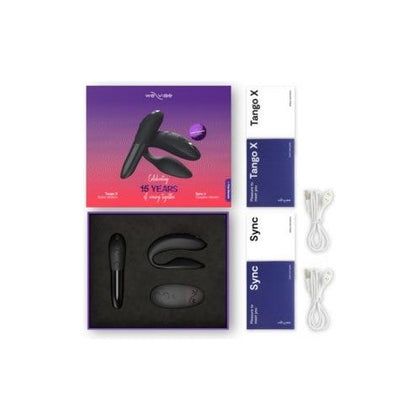 Celebrate Shared Pleasure with the We-Vibe Sync 2 and Tango X Limited Anniversary Edition Couples Vibrator Set in Passionate Red