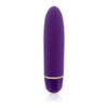 Rianne's Classique Vibrator Deep Purple - Powerful Silicone Bullet Vibe for Women, 7 Speeds, Waterproof - Adult Naughty Store