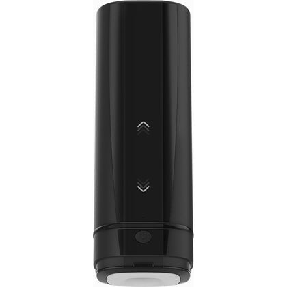 Kiiroo Onyx+ Male Masturbator - Next-Level Sensory Pleasure for Men - Model X1 - Intimate Touch - Deeply Satisfying Strokes - Real-Time Interactive Experience - Discreet and Travel-Friendly - Enhanced SuperSkin Sleeve - Black