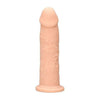 Introducing the Real Rock Silicone Dual Density Dildo 9 Inch Model 101 Unisex Dildo for Intimate Pleasure in Skin-Toned Silicone - Adult Naughty Store