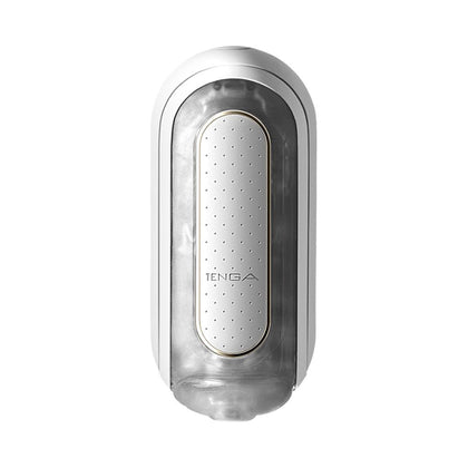 TENGA Flip 0 (Zero) EV Dual Vibrating Electronic Vibration Male Masturbator - Model ZW-100 - For Men - Intense Stimulation - White