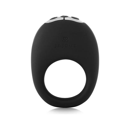 Lelo Mio Black Silicone Rechargeable Cock Ring for Enhanced Couples Pleasure