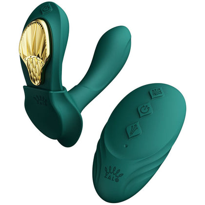 ZALO Legend AYA - Turquoise Green Wearable Vibrating Stimulator for Women, Intimate Pleasure in Style