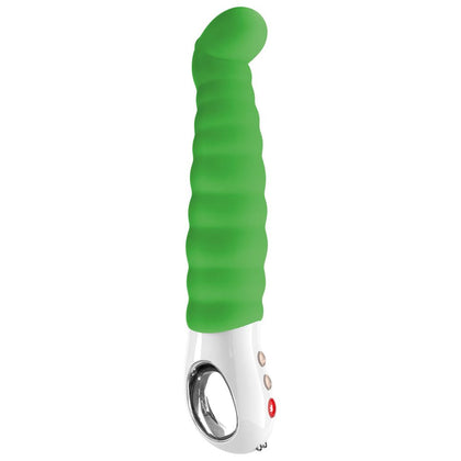 Fun Factory Patchy Paul G5 Fresh Green Rechargeable Silicone G-Spot Vibrator - Adult Naughty Store