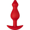 Pointee 100% Silicone Anal Plug - Model S, Red - Ultimate Pleasure for Him or Her - Adult Naughty Store