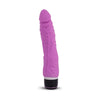 Introducing the Endless Vibe 100 - Silicone Realistic Shaft Vibrator for All Genders - Waterproof - Black - Adult Naughty Store