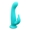 FemmeFunn Pirouette Turquoise Dual Stimulating G-Spot Rabbit Vibrator - Adult Naughty Store