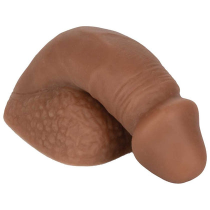 Packer Gear™ Silicone Packing Penis™ - Model 5, Realistic Brown, for Extended Wear and Comfort - Adult Naughty Store