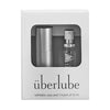 Überlube Silver Silicone-Based Personal Lubricant - Good-To-Go Travel Set - Model X1 - Unisex - Multi-Purpose Pleasure Enhancer - Sleek Silver - Adult Naughty Store