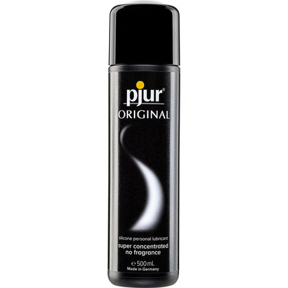 pjur Original Silicone Personal Lubricant 500ml - Long-Lasting Lubrication for Intimate Moments and Sensual Massages
