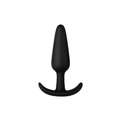 Silicone Pleasure Plug - Model S31 - Black - Unisex - Anal Stimulation - Adult Naughty Store