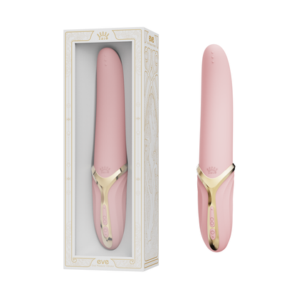 ZALO Aurora EVE X1 Women's Rose Gold Clitoral and G-Spot Stimulation Oral Pleasure Vibrator
