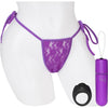 Introducing the Secret Pleasures 4T Panty Vibe - Grape: Wireless Remote Control Vibrating Panty Set - Adult Naughty Store