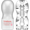 TENGA Air Flow Cup - Gentle: Revolutionary Air Pressure Stimulation for Intense Orgasms - Model AF-24G - Male Pleasure Toy - Head and Shaft Stimulation - Black