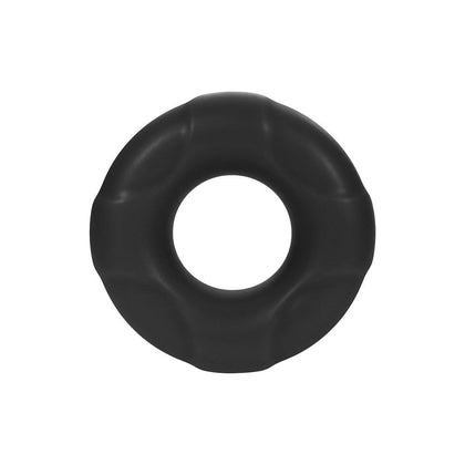 Introducing the SensaFirm F-33: 17MM 100% Liquid Silicone C-Ring - Black (Male, Cock Ring) - Adult Naughty Store