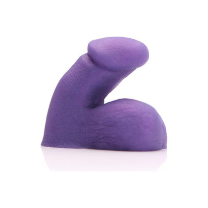 Midnight Purple On the Go Packer - Ultra Realistic Silicone Soft Pack for Casual Bulge - Model XYZ123 - Male - Full Shaft and Testicles - Velvety Smooth Touch