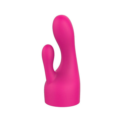 Nalone Pebble Wand Massager Attachment - Model X3 | Dual Stimulator for G-Spot and Clitoral Pleasure | Hypoallergenic Silicone | Pink