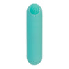 Powerbullet Essential Bullet Teal - Rechargeable Silicone Vibrating Bullet for Intense Pleasure - Adult Naughty Store