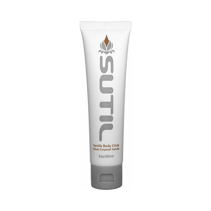 SUTIL Luxe Organic Vanilla Flavoured Body Glide 60 ml - Silky Water-Based Lubricant for Long-Lasting Pleasure