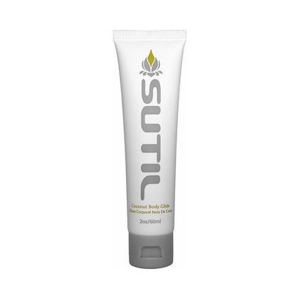 SUTIL Luxe Coconut Body Glide 60ml - Silky Water-Based Flavored Lubricant for Long-Lasting Pleasure