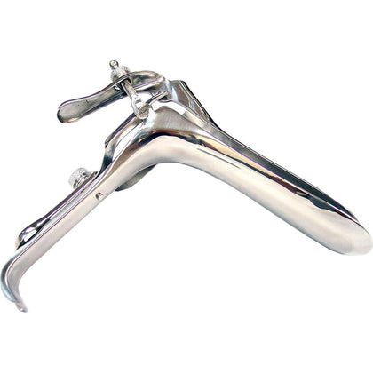 Introducing the Sensual Steel™ Vaginal Speculum - Model V2021: Ultimate Control for Intimate Exploration and Pleasure