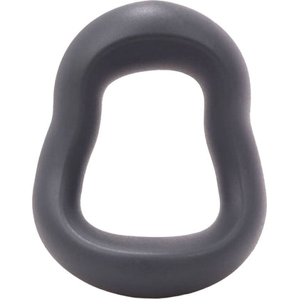 Introducing the SwingO Curve Reversible Cock Ring - Model SC-001 - For Men - Enhances Pleasure - Grey - Adult Naughty Store