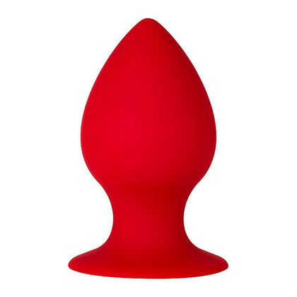 F-98: Cone Red L - Fulfilling Anal Cone with Flared Base - Model F-98 - Unisex - Intense Pleasure - Red - Adult Naughty Store