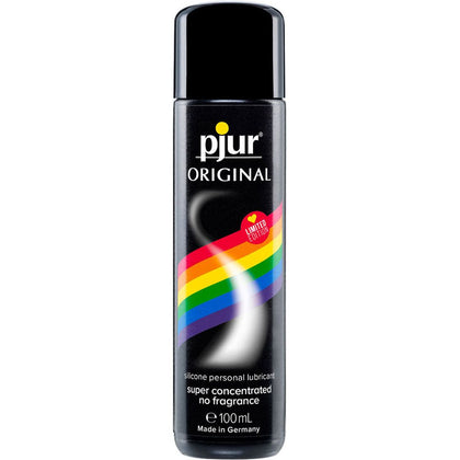 pjur Original - Rainbow Edition 100ml
Introducing the pjur Original Silicone Lubricant - Rainbow Edition: Unleash Your Pride and Pleasure!