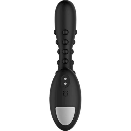 Introducing the Studded Pro Massager - Black: The Ultimate Pleasure Powerhouse for Prostate Stimulation