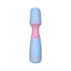 FemmeFunn FFix 10-Function Wand Massager - Model FFIX, Light Blue - Powerful Pocket-Sized Pleasure for All Genders - Adult Naughty Store