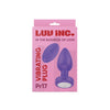 Pr17: VIBRATING PLUG W/ REMOTE - PURPLE - Adult Naughty Store