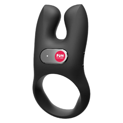 Fun Factory NOS Black Vibrating C-Ring - Pleasure Enhancer for Couples