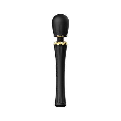 Kyro Obsidian Black Wand Massager - Powerful Stimulation for All Genders - Ultimate Pleasure Experience